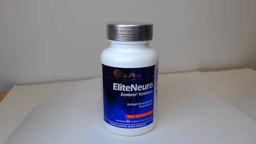 CanPrev - EliteNeuro Zembrin Sceletium, 45 gélules, approvisionnement de 45 jours - Aide à soutenir la fonction cognitive chez les adultes - Aide à soutenir la performance cognitive, la concentration et l'attention mentale - Végétalien et sans OGM