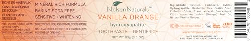 Dentifrice Nelson Naturals