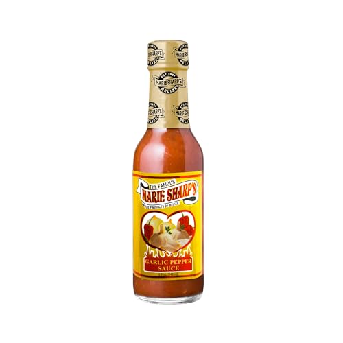 Marie Sharp’s Belizean Heat Habanero Pepper Sauce, 5 oz | Extra Hot Gourmet Hot Sauce from Belize | All-Natural, No Artificial Preservatives