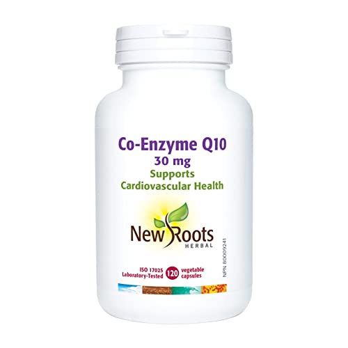 New Roots Herbal - Co-Enzyme Q10 - Aide à soutenir la santé cardiovasculaire
