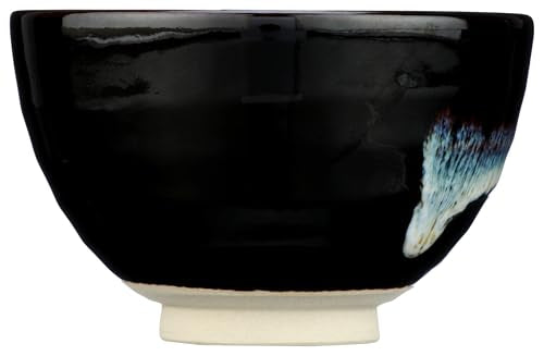 DoMatcha Handcrafted Ceramic Matcha Bowl 4.75x3 372g, Authentic Japanese Design, Ideal for Matcha Tea, Smoothie Bowls, Rituals, Durable, Easy to Clean and Elegant