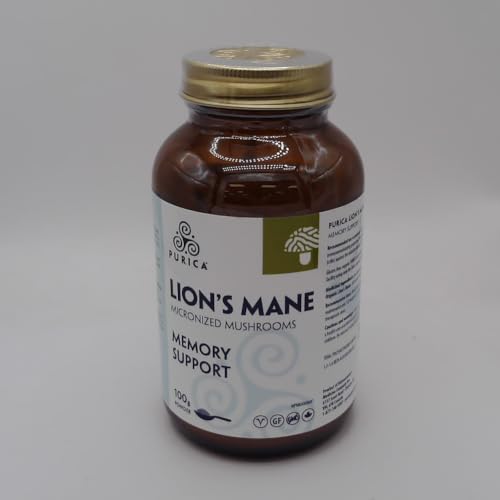 PURICA Crinière de lion Supplément de champignons en poudre