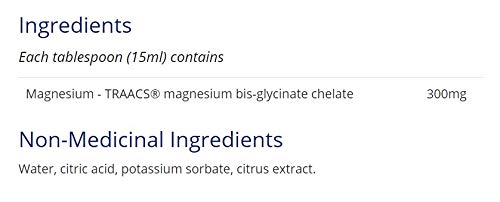 CanPrev Bisglycinate de Magnésium Liquide 300 Ultra Doux, 500ml, approvisionnement de 33 jours - Glycinate de Magnésium à haute absorption - Facile à digérer et pour les estomacs sensibles - Soutien énergétique et fonction musculaire