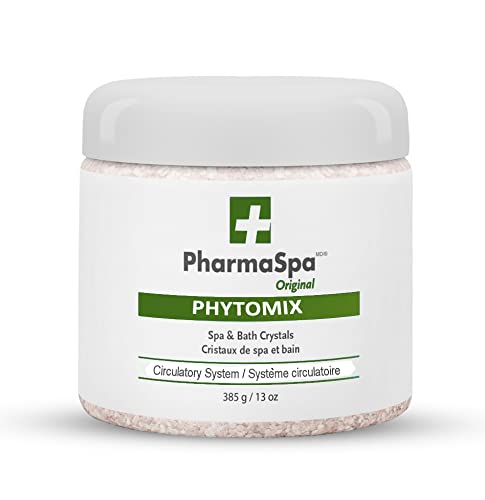 Pharmaspa Original : Cristaux de spa et de bain aux extraits entièrement naturels – 385 g/13 oz – Sel de bain d'Epsom pour l'aromathérapie et la relaxation dans les spas – Sans gluten, sans parabènes, sans cruauté