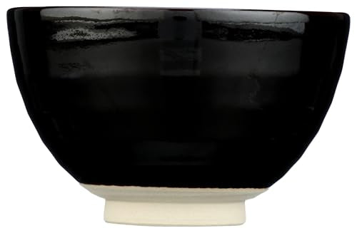DoMatcha Handcrafted Ceramic Matcha Bowl 4.75x3 372g, Authentic Japanese Design, Ideal for Matcha Tea, Smoothie Bowls, Rituals, Durable, Easy to Clean and Elegant