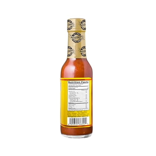 Marie Sharp’s Belizean Heat Habanero Pepper Sauce, 5 oz | Extra Hot Gourmet Hot Sauce from Belize | All-Natural, No Artificial Preservatives