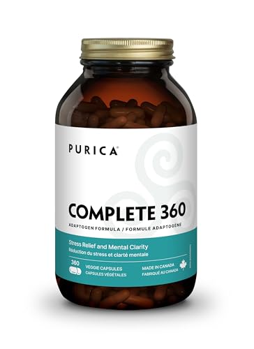 PURICA - Complete 360 Micronized Mushrooms - Pressure Relief & Immune Support