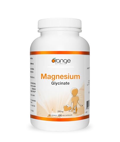 Orange Naturals Magnésium Glycinate 200mg