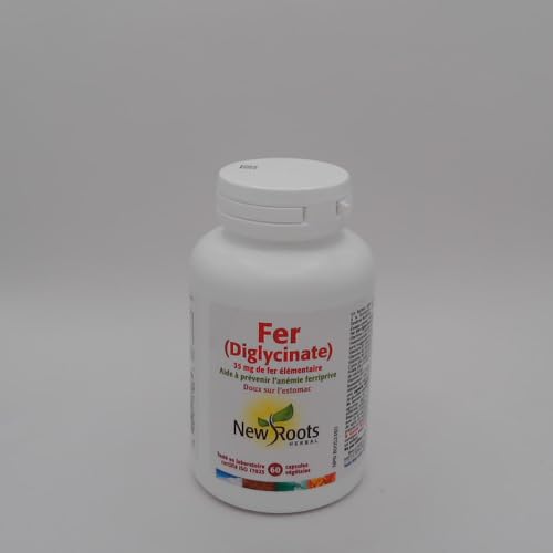 New Roots Herbal Bisglycinate de fer