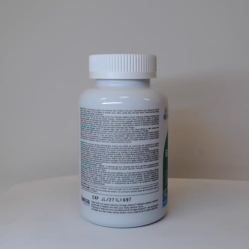 Platinum Naturals Easymulti 60+ for Women - Comprehensive Multivitamin with CoQ10, Omega & Fish Oil for Heart Health, Enhanced with Calcium, Vitamin D3 & B Complex for Immune Support