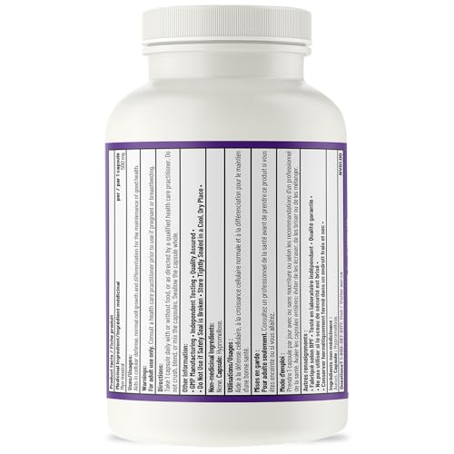 AOR - Inositol Caps 500mg, 90 capsules - Supplément de Myo-Inositol pour le soutien de l'humeur, la santé cérébrale et la santé mentale - Capsules d'Inositol - Aide à réguler les systèmes de signalisation cérébrale