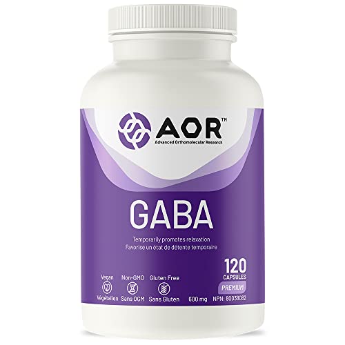 AOR GABA 600mg Complément d'Acide Gamma-Aminobutyrique