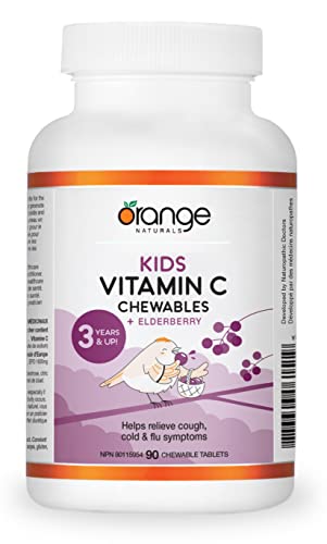 Orange Naturals Kids Vitamin C + Elderberry
