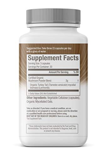 Om Turkey Tail Mushroom 667mg 75 capsules