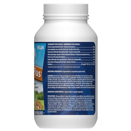 Omega Alpha Kidney Plus Formule à base de plantes pour la santé des reins, le soutien des voies urinaires et la fonction de la vessie avec bardane, pissenlit et busserole, 90 capsules végétales
