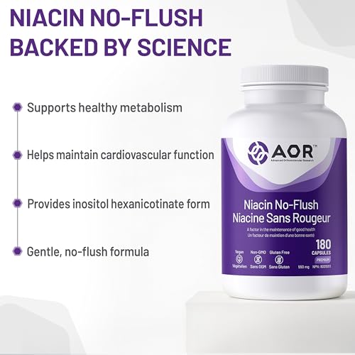 AOR - Niacin No-Flush 550mg