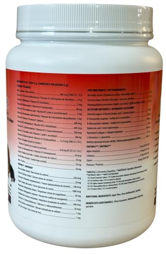 Omega Alpha Pets - Performance & Mobility - Un complexe complet pour la santé des articulations + D-Chondroïtine, D-Glucosamine, MSM, Acide hyaluronique & Collagène - SinewPet - 500g