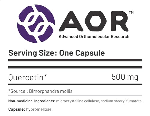 AOR - Quercétine en gélules - Antioxydant naturel et bioflavonoïde