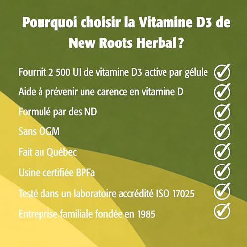 New Roots Herbal - Vitamin D3