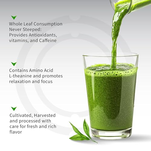 DoMatcha Récolte d'été - Poudre de thé vert matcha japonais pour smoothies, lattes, pâtisseries et créations culinaires - Riche en antioxydants, couleur verte éclatante, certifié casher