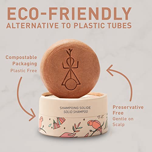 TANIT Ciel D'azur Solid Shampoo Bar - Organic Solid Shampoo for Dry Hair, Shampoing Solide en Barre, Natural Shampoing Bar for Healthy Hair