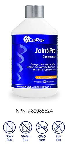 CanPrev Joint-Pro Concentrate Liquid, Collagen, Vitamin C, 33 Day Supply
