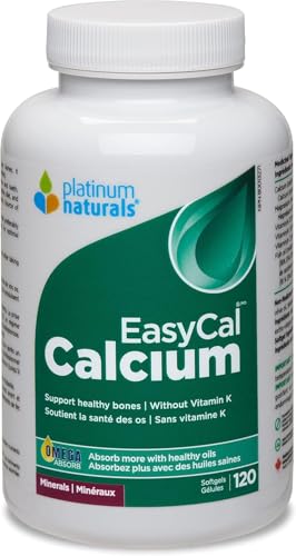 Platinum Naturals EasyCal Calcium Extra Strength