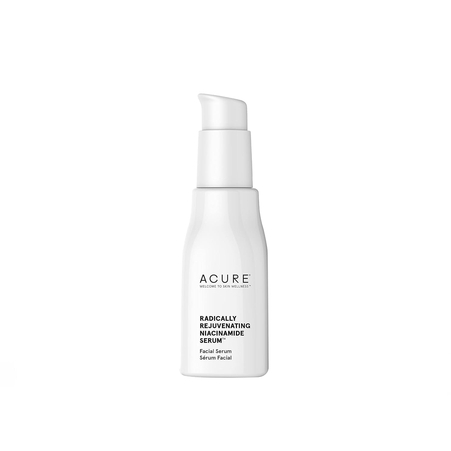 Acure - Radically Rejuvenating Niacinamide Facial Serum, 1 fl oz - Hemp Seed Oil, zinc PCA and Niacinamide Serum for Face - Antioxidant Serum for Face Anti Aging - Skin Care Serum - Vegan