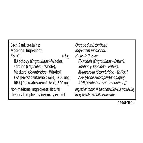 Carlson - The Very Finest Fish Oil, 1600 mg Omega-3s, Liquid Fish Oil Supplement, Norwegian Fish Oil, Wild-Caught, Sustainably Sourced Fish Oil Liquid