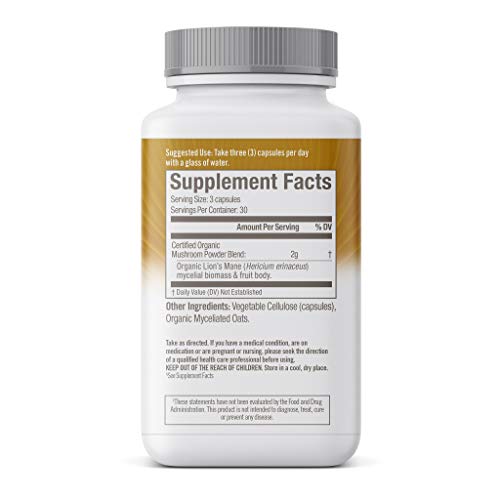 OM Lion's Mane Mushroom 667mg 75 count