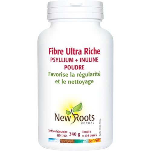 New Roots Herbal - Fibres ultra riches Psyllium + Inuline