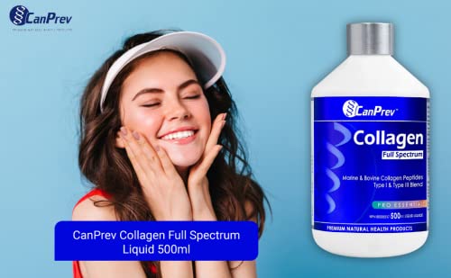CanPrev Liquid Collagen, Marine & Bovine, Unflavoured, 500 ml, 33 Servings