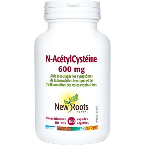 New Roots Herbal - N-acétylcystéine - 600 mg