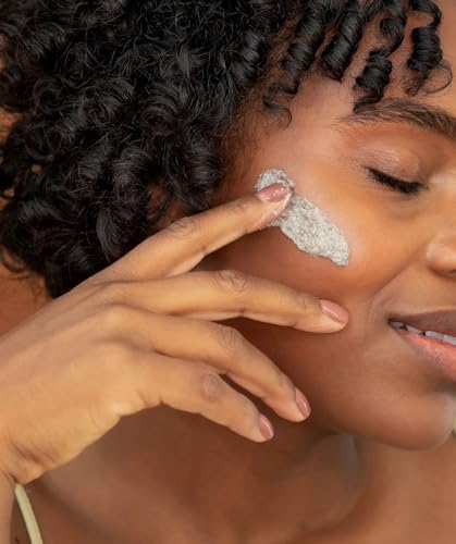 Gommage visage soyeux TANIT - Nettoyant visage exfoliant doux - Exfoliant visage 100% naturel et végétalien - Idéal pour tous les types de peau - Fabriqué au Canada (60 ml)