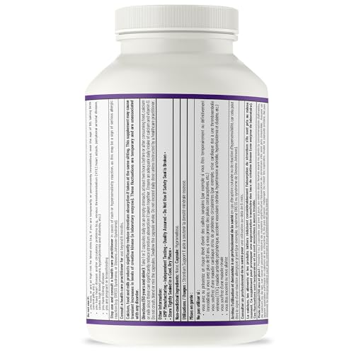 AOR - Strontium Support II 341 mg, 60 gélules - Supplément pour la guérison des fractures osseuses - Le Strontium renforce la solidité des os - Supplément de strontium - Supplément pour la santé osseuse - Citrate de strontium