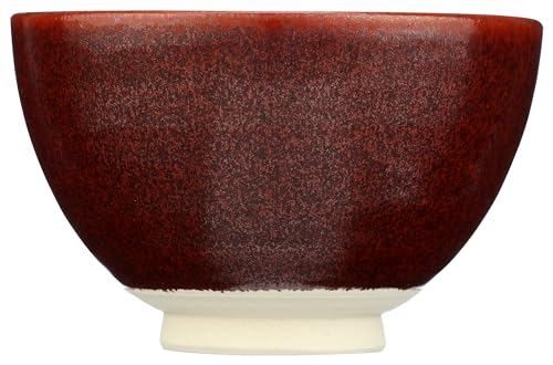 DoMatcha Handcrafted Ceramic Matcha Bowl 4.75x3 372g, Authentic Japanese Design, Ideal for Matcha Tea, Smoothie Bowls, Rituals, Durable, Easy to Clean and Elegant