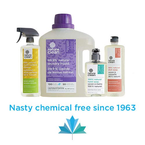 Nature Clean Natural Hypoallergenic Dish Liquid 740 ML (Mandarin Grapefruit)