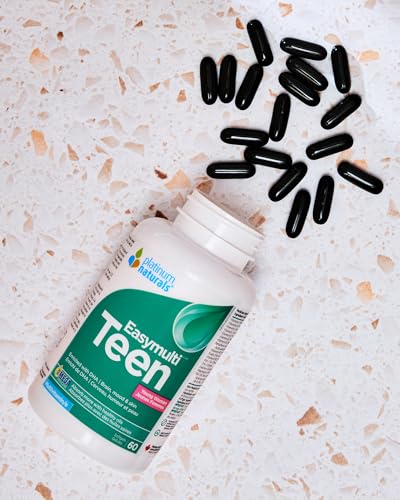 Platinum Naturals - Easymulti Ado pour jeunes femmes | DHA | Cerveau et peau