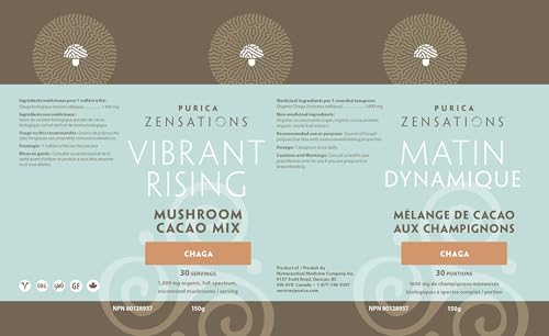 PURICA - Boisson cacao au champignon Reishi rouge Zensations - 150 g