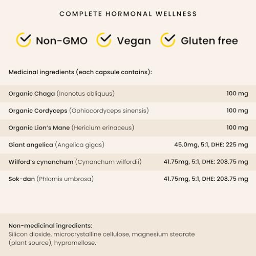 PURICA Équilibre Ménopause - Supplément de soutien pour la ménopause pour femmes