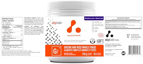 ATPLAB Greens And Reds Whole Foods, 240 g
