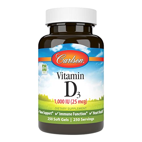Carlson Vitamine D3 1000 UI