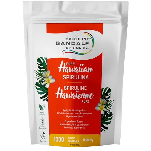 Gandalf Pure Hawaiian Spirulina 1000mg