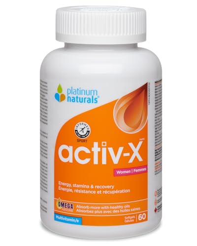 Platinum Naturals - activ-X pour Femmes | Énergie | Endurance | Récupération