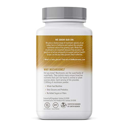 OM Lion's Mane Mushroom 667mg 75 count