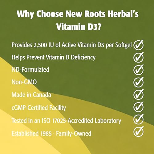 New Roots Herbal - Vitamin D3