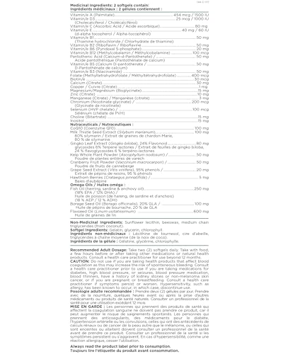 Platinum Naturals - Super Easymulti 45+ for Women | Anti-aging | 100mg CoQ10