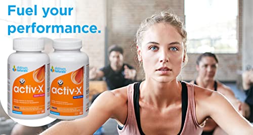 Platinum Naturals - activ-X pour Femmes | Énergie | Endurance | Récupération