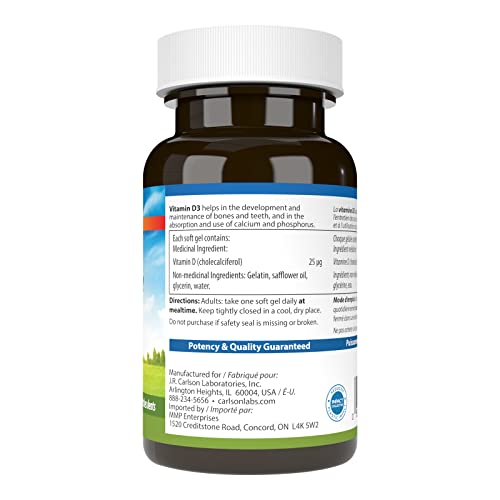 Carlson Vitamine D3 UI