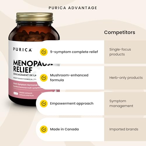 PURICA Équilibre Ménopause - Supplément de soutien pour la ménopause pour femmes